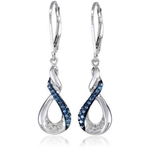 Pozlacené náušnice Elian