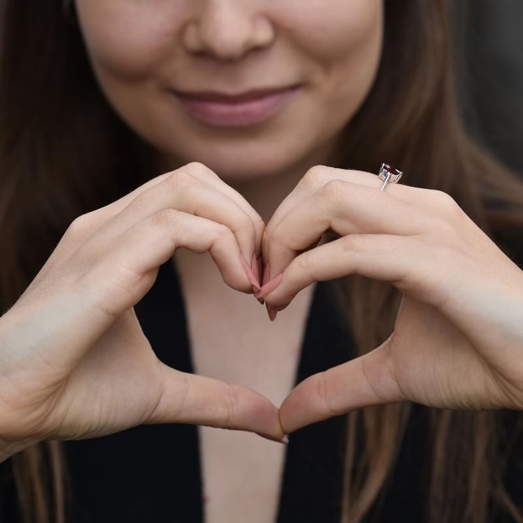 Granátový prsten 31933