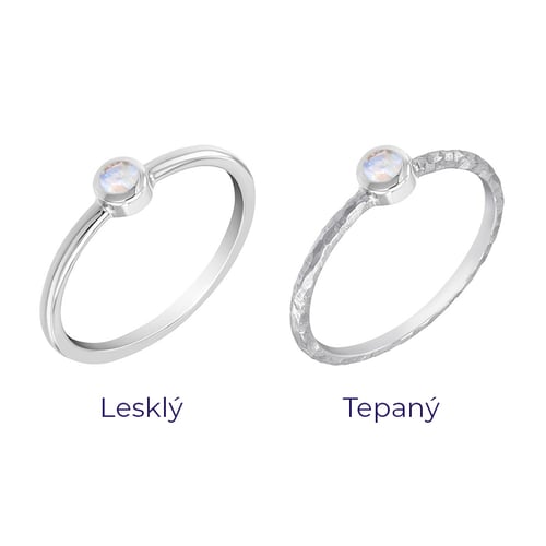 Minimalistická sada šperků s měsíčními kameny Livy