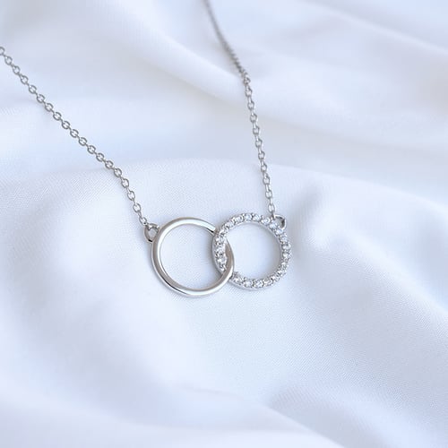 Symbolický náhrdelník s diamanty Mehdi