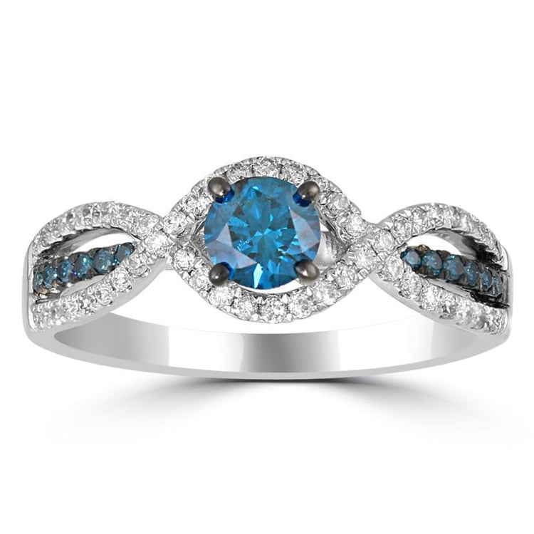 Zlatý diamantový prsten Milys 10401