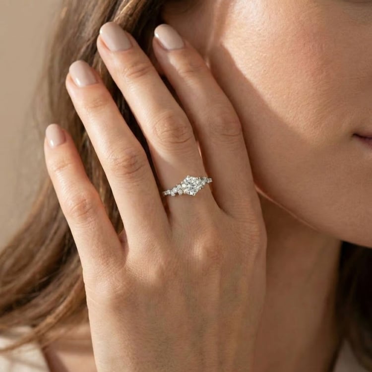 Zásnubní prsten s 2.01ct IGI certifikovaným lab-grown diamantem Carina 166532