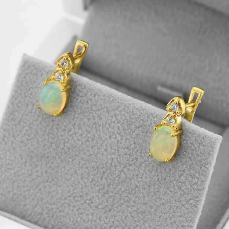 Opálové náušnice 49173