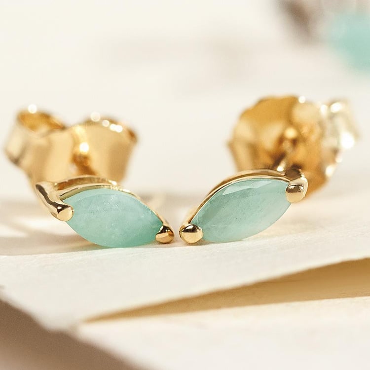 Minimalistické stříbrné náušnice se smaragdy 158416