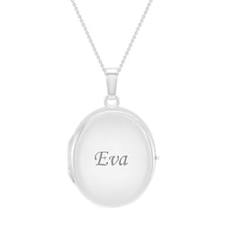 Oválný medailon ze zlata s gravírem dle vaší volby Xuyara