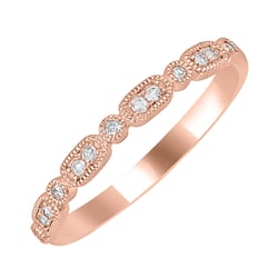 Romantický eternity prsten s lab-grown diamanty Liam