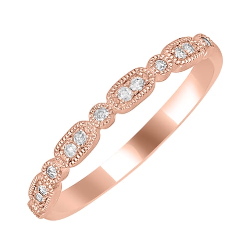 Romantický eternity prsten s lab-grown diamanty Liam