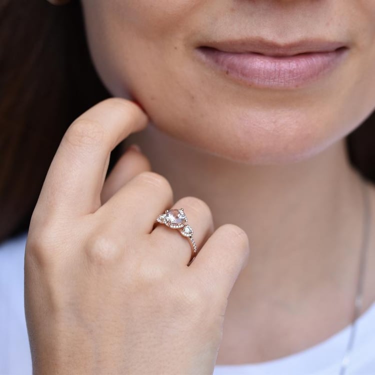 Zásnubní prsten s diamanty 48286