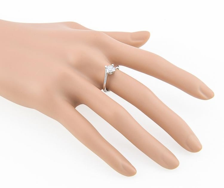 Prsten s diamantem Ikar 1014