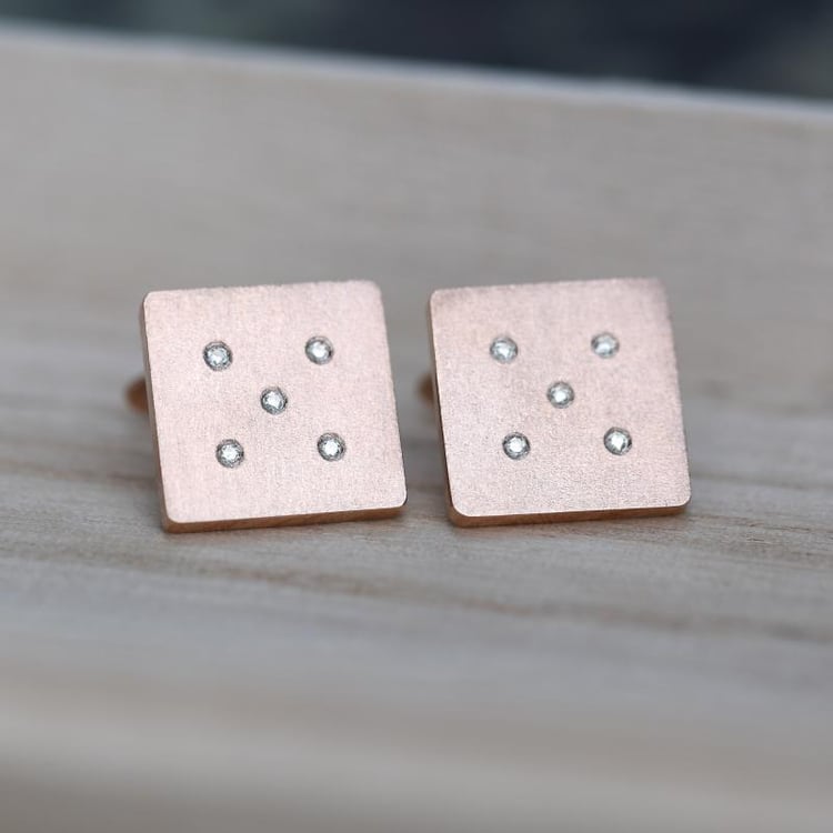 Manžetové knoflíčky s diamanty 60247