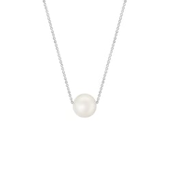Něžný zlatý náhrdelník s perlou Johannese