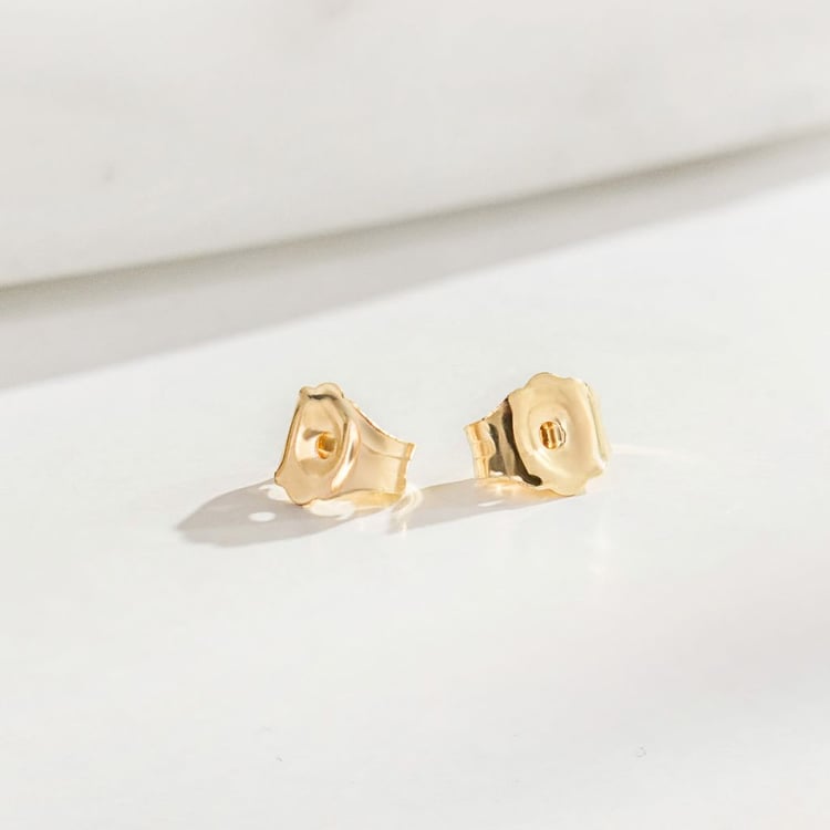 Stříbrná náušnicová puzeta Lora 166676