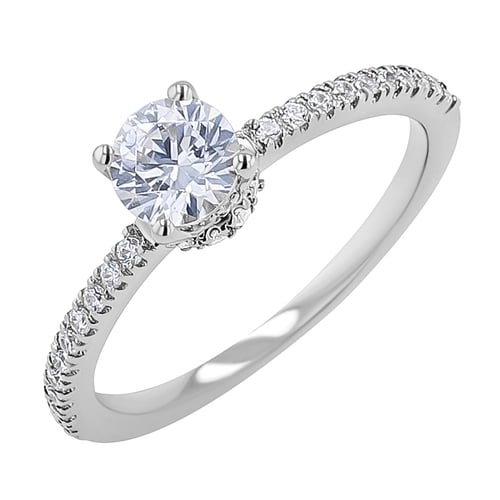 Zásnubní prsten s lab-grown diamanty Prisha