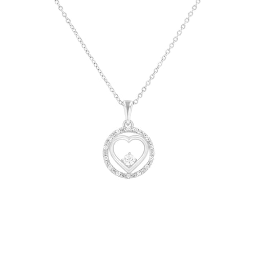 Romantický přívěsek s diamanty Karoline