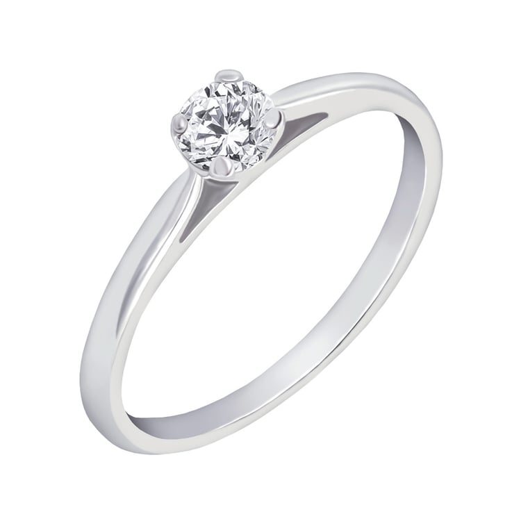 Zásnubní prsten s diamantem Dawi