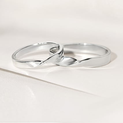 Elegantní snubní prsteny ze zlata Modeste