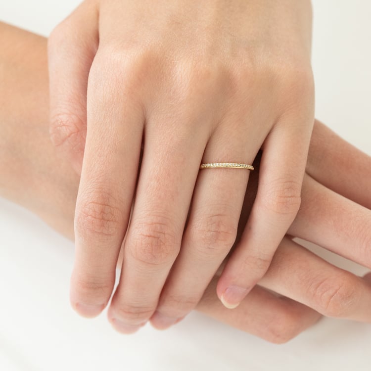 Eternity prsten s lab-grown diamanty Topsey 123143