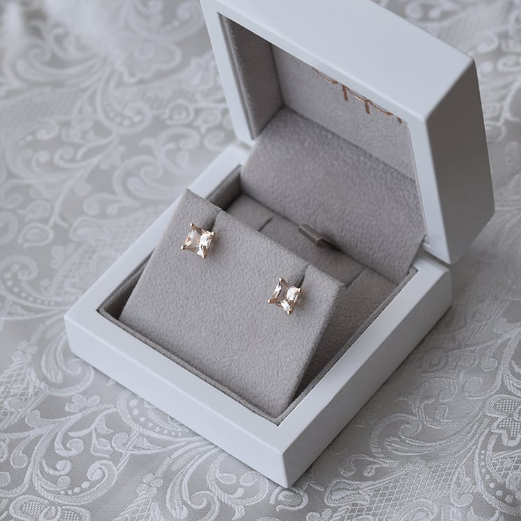 Náušnice s morganity 63832