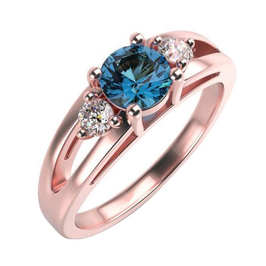 Prsten z bílého zlata 59636