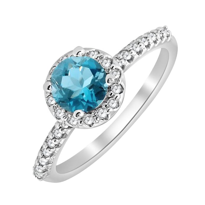 Prsten s topazem Emeny