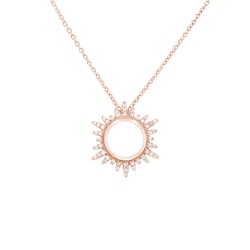 Přívěsek ve tvaru diamantového slunce Maja