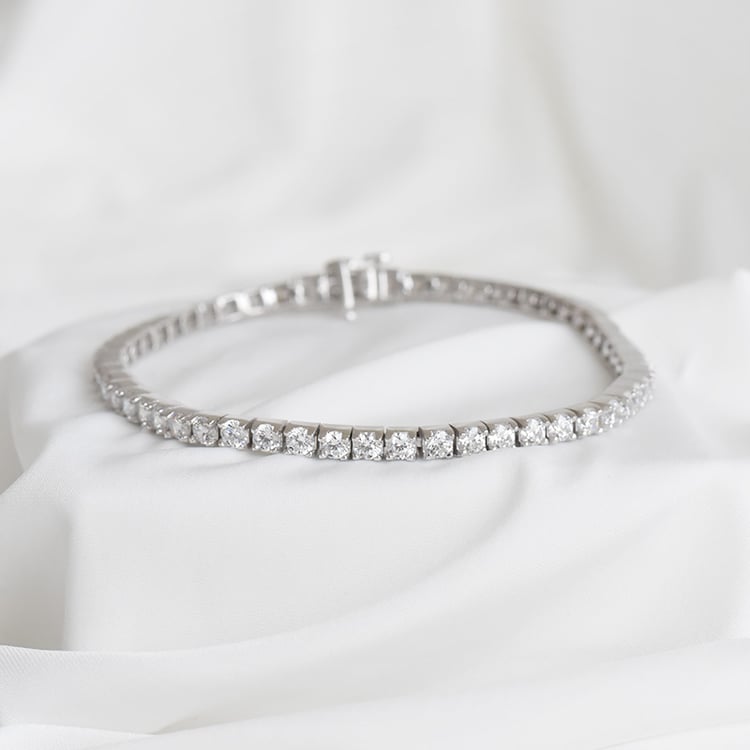 Stříbrný náramek 90708