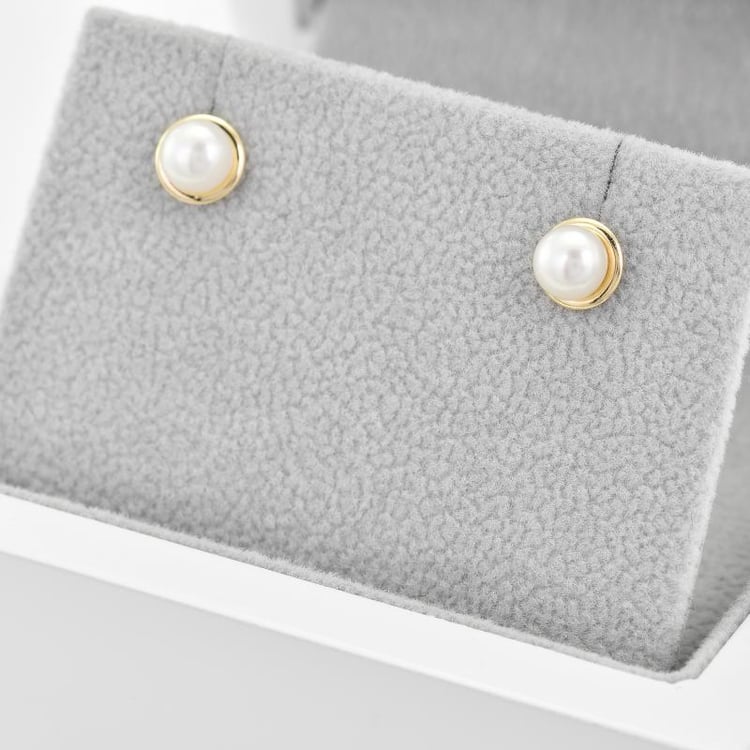 Náušnice s perlami 39678