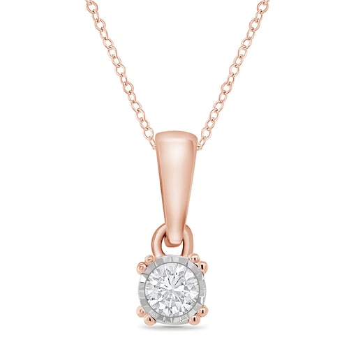 Přívěsek s výběrem karátové váhy lab-grown diamantu Josefine