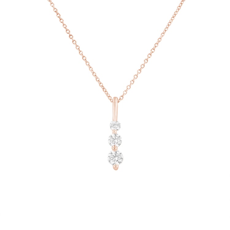 Přívěsek se zářivými diamanty ze zlata 84966