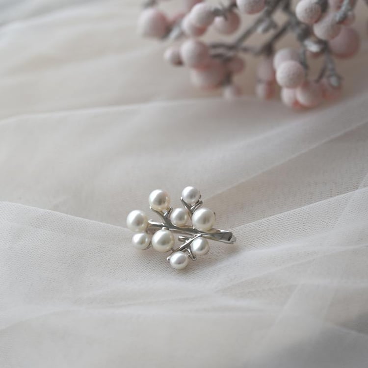 Brož s perlami 52385