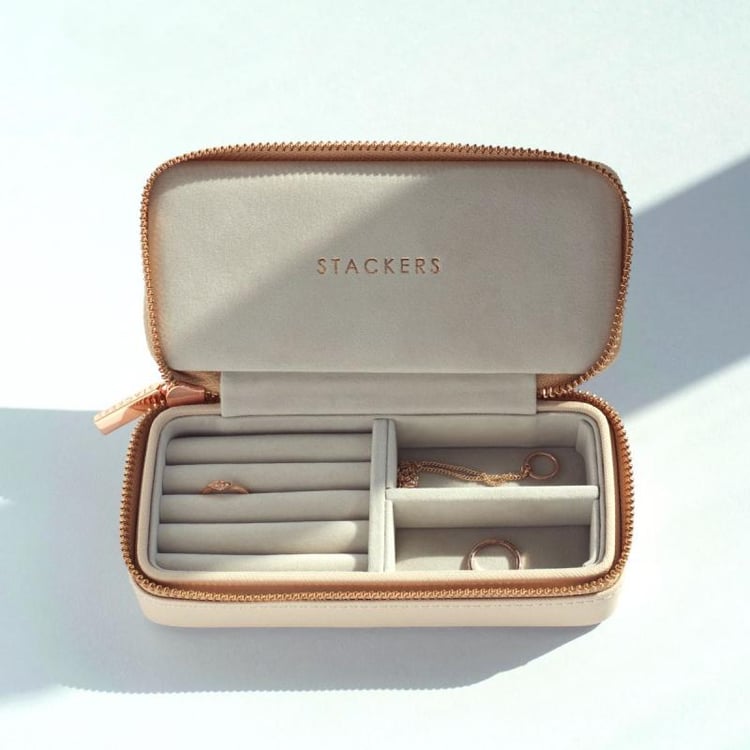 Růžová šperkovnice 40911