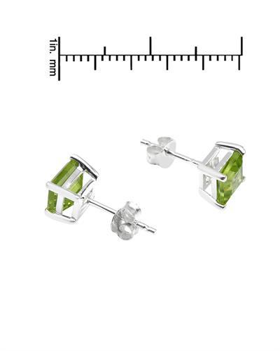 Stříbrné náušnice s olivíny 1577