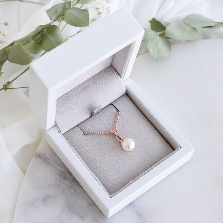 Perlový přívěsek ze stříbra 87941