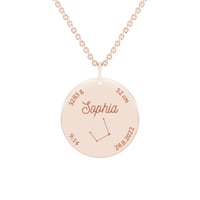 Stříbrný novorozenecký přívěsek s gravírem dle vaší volby Melody