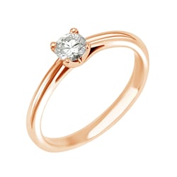 Zásnubní prsten s diamantem Katya