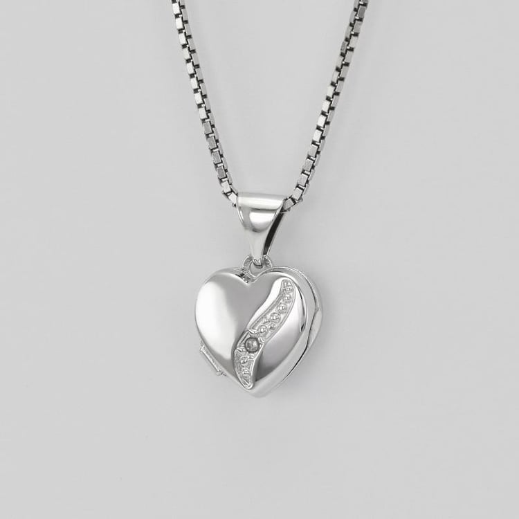 Otvírací náhrdelník srdce 8916
