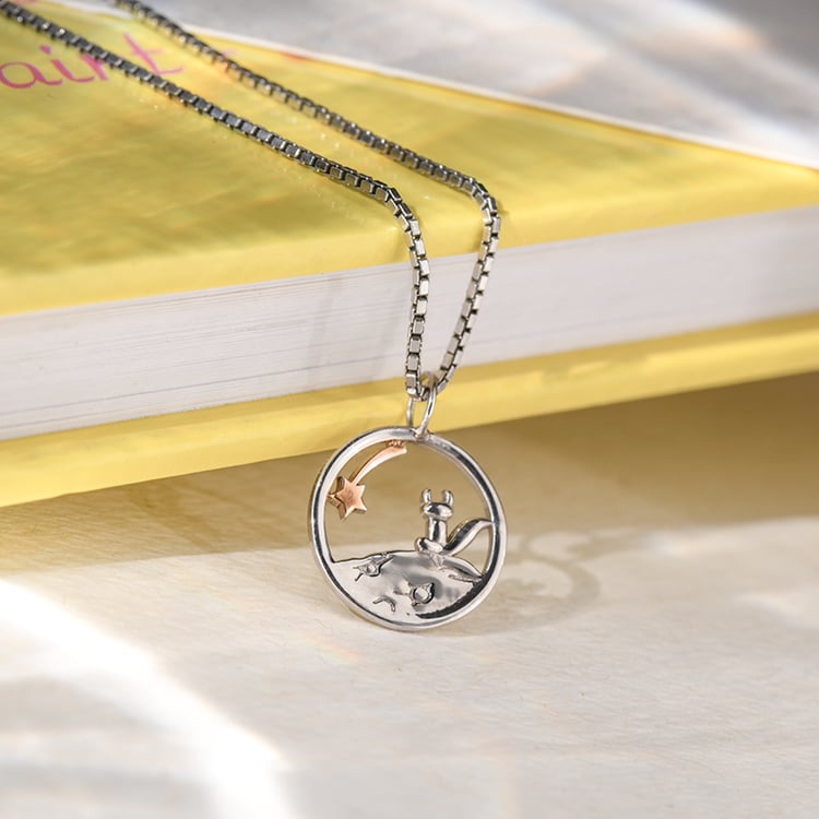 Vykrojený přívěsek s liškou Malý princ 140371