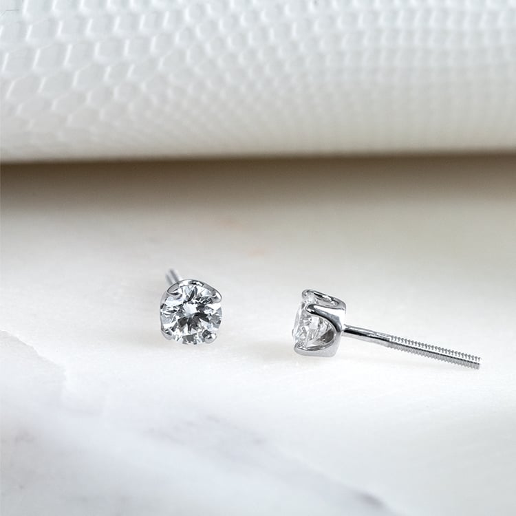 Zlaté náušnice 2v1 s IGI certifikovanými 0.30ct lab-grown diamanty Demetra 131502