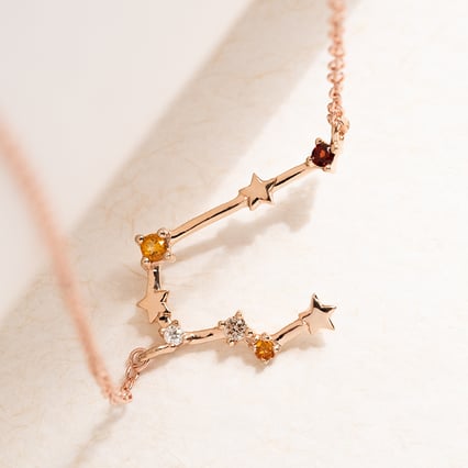 Náhrdelník se znamením zvěrokruhu Gemini