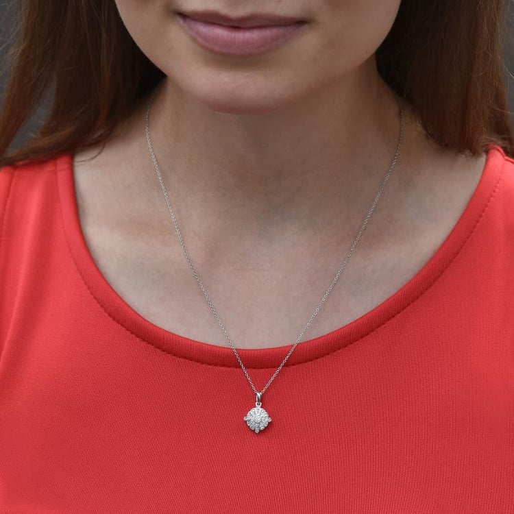 Náhrdelník plný diamantů ze zlata 44914