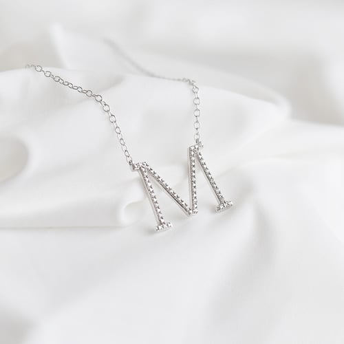 Personalizovaný náhrdelník s diamanty Amira