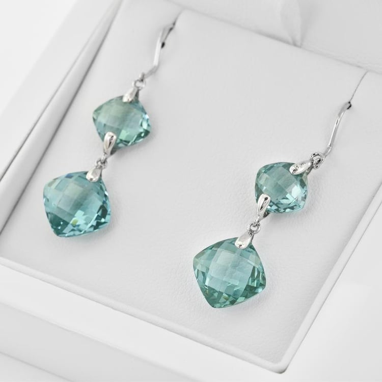 Visací spinelové náušnice 31787