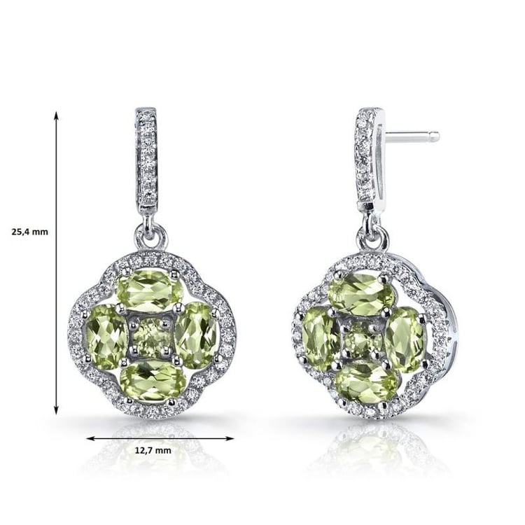 Náušnice s olivíny 11193