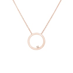 Zlatý karma náhrdelník s diamantem Betuel