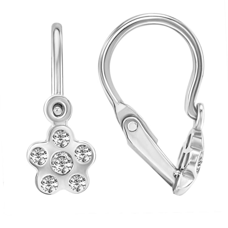 Dětské náušnice ve tvaru kytičky 145284