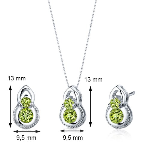 Kolekce šperků s olivíny 21847