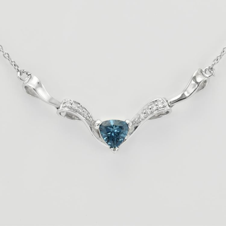 Elegantní stříbrný náhrdelník 16692