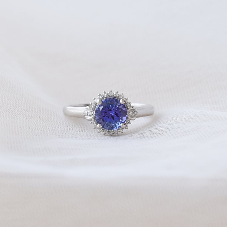 Prsten s tanzanitem 67762