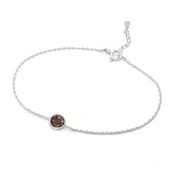 Stříbrný náramek se záhnědou Arleth