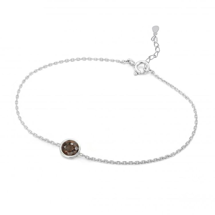 Stříbrný náramek se záhnědou Arleth